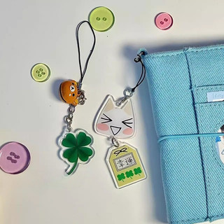 Anime Acrylic Móc Khóa Phụ Kiện Hoạt Hình Túi Mặt Dây Chuyền Móc Khóa Dễ Thương Quyến Rũ Trẻ Em Đồ Chơi Sinh Nhật Quà Tặng