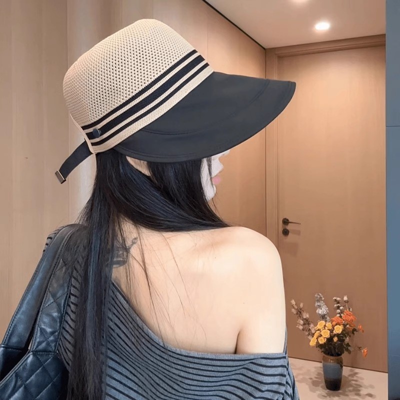 Mũ chống nắng vành rộng, thoáng khí, thích hợp đi biển