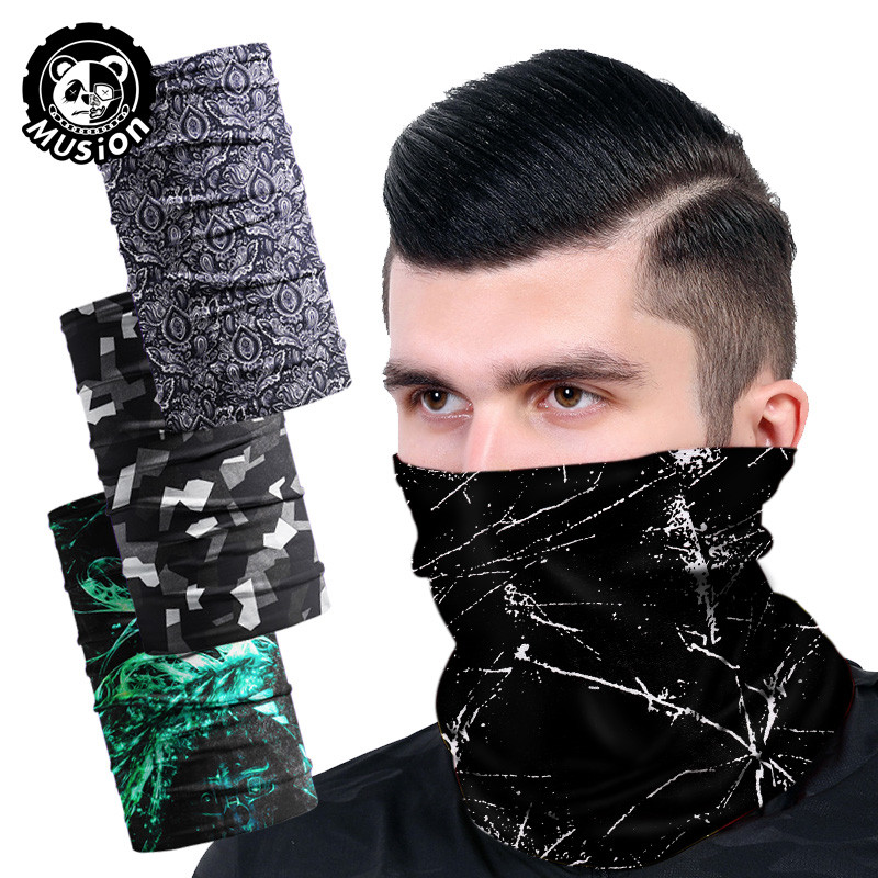 Khẩu trang đa năng cho xe máy - Thiết kế có thể giãn, phù hợp balaklava và tubemask
