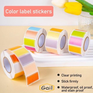 GAIL 500 nhãn dán tên/chỉ số tự dính, chống nước, dùng cho văn phòng phẩm