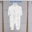 Body Thun Petit Dài Tay Trắng Phối VT Cúc Bấm Mềm Mịn Cho Bé Sơ Sinh 3-9kg VT-BD08 Đậu Đậu Store