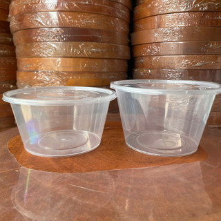 Set 50 bát tô nhựa đáy bầu 1000ml - Tô Bún, Phở, Cháo - Kèm nắp đậy - Trường An VN