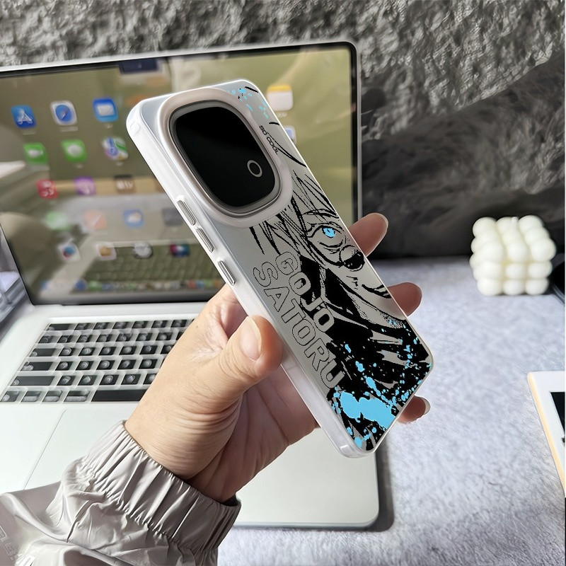 Jujutsu Kaisen‌ Ốp Điện Thoại GOJO SARORU CHOSO Cho iQOO 15 13 12 Pro Z10 Turbo Z9 Z9X Neo 11 / Neo 10 Pro Neo 9 Micro Matte Frosted Phone Case cho iQOO Z9 Turbo Z8 Vỏ iQOO Chống Sốc