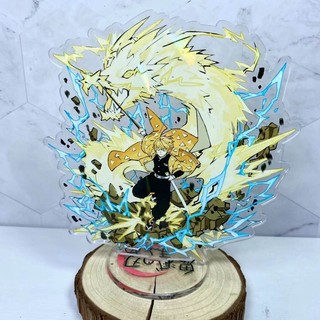 Mô Hình Acrylic 12cm Demon Slayer – Standee Kimetsu no Yaiba, Quà Tặng Anime, Trang Trí Bàn