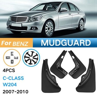 4 Xe Chắn Bùn Bùn Chắn Bùn Bắn Bùn Chắn Bùn Fender Cho Xe Mercedes Benz W204 C-Class 2007-2010 C180 C200 C300