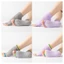 Tất tập Yoga nữ DARON, Tất Cotton ngắn tay Pilates, Thời trang cầu vồng hở ngón tay chống trượt Split Toe Tube Tất nữ