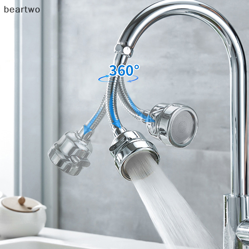 < Beartwo > Bộ chuyển đổi vòi bếp 3 chế độ đa năng Máy sục khí Đầu vòi hoa sen Áp suất gia đình Tiết kiệm nước Bubbler Bộ lọc vòi phun Đầu nối đẹp