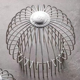 Ống thoát nước sàn mái nhà ROOMYCO, Vỏ thoát nước ban công chống tắc tròn, Ống thoát nước bằng thép không gỉ có độ dịch chuyển lớn bền bỉ