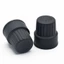 SNUGHOUSE 2 phích cắm bảo vệ xe tay ga, lỗ bàn đạp chân 30 * 25 * 35mm màu đen, phụ kiện Vỏ chống va chạm Phụ tùng xe đạp điện