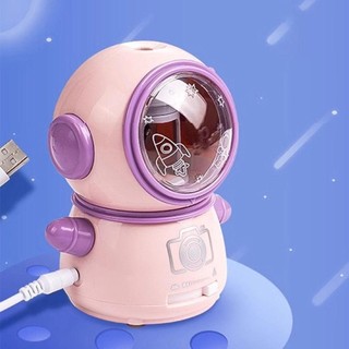 Máy mài bút chì điện HIGHVIEWLS, Thiết kế phi hành gia / gấu trúc tự động nhập chì Máy mài bút chì tự động, Dụng cụ cơ khí xoay tay chống dính
