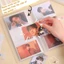 NORDICLIFE 1 Cái Giá Đỡ Thẻ Hình, Thu Thập Sách Album Ảnh Trong Suốt, 3 / 4 / 5 / 6 / 7 Inch 80 / 160 Khe Cắm PVC Photocard Chủ Thần Tượng Ngôi Sao