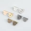 GUSTAVA 5 Cặp Nút Không May, Ví DIY Phụ Kiện Khóa Túi Thủ Công, Phụ Kiện Túi Khóa Ẩn 14 / 18mm Chốt Tự May Nút Khóa Cho Túi Quần Áo Giày