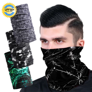 Ngoài Trời Chống Bụi UV Buff Bandana Turban Khăn Đầu Xe Máy Xe Đạp Thể Thao Topeng Băng Đô