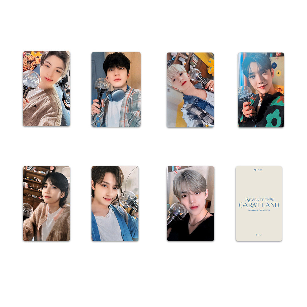 5-13 Chiếc SEVENTEEN Lomo Cards 2024 Caratland NGƯỜI NÀY 17 Ở ngay đây Photocards J & W Photo S.Coups JEONGHAN HOSHI WONWOO WOZI DK MINGYU The8 Dino SEUNGKWAN Bưu Thiếp Nhanh YM