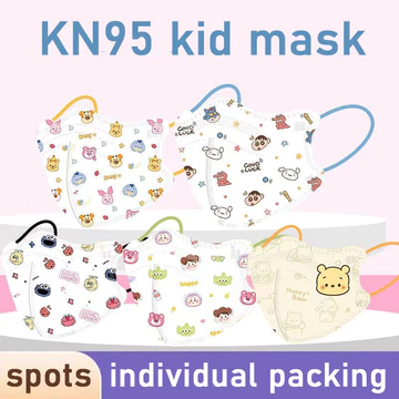 (Sẵn SÀNG) 10 Chiếc Crayon Shin-Chan KN95 4PLY Bao Bì Cá Nhân Người Lớn / Trẻ Em Khẩu Trang Dùng Một Lần Thời Trang Người Lớn Nữ 5D Miệng Vịt Mặt nạ Trẻ Em
