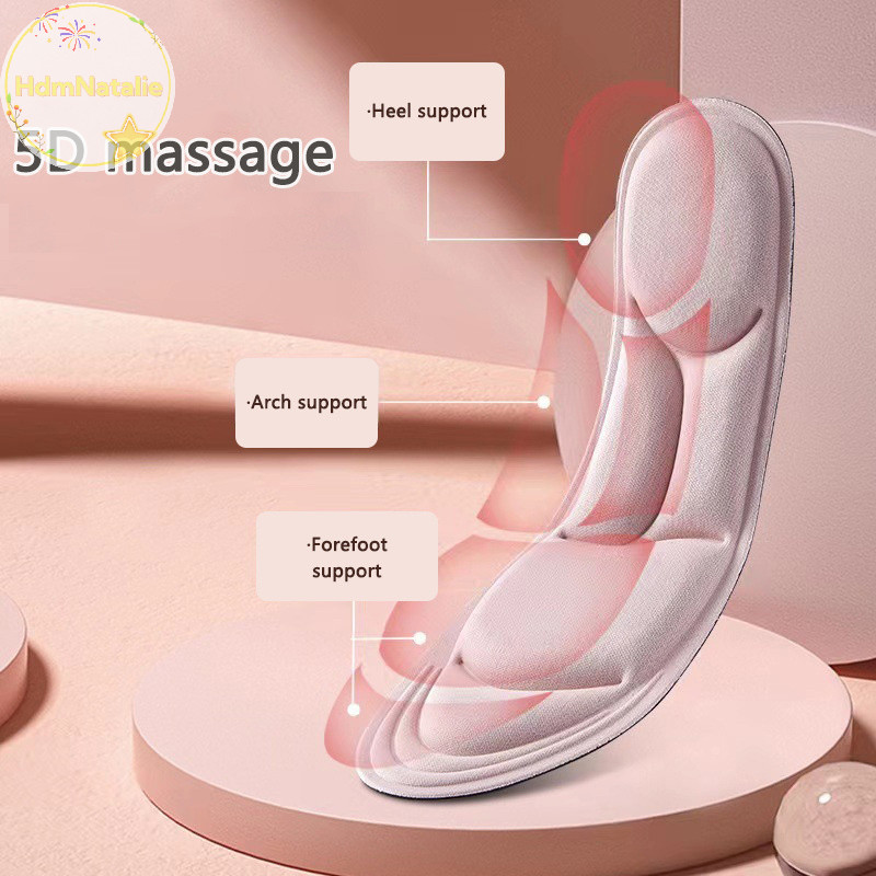 Đế thể thao hdmNatalie, Độ cao, Đệm, Chống mùi, Đứng dài 5d, Không mệt mỏi, Dày, Miếng đệm vòm mềm VN
