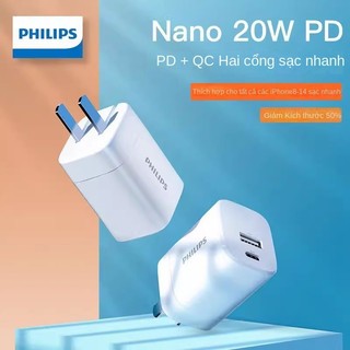 Bộ sạc nhanh Philips 20Wpd QC18W