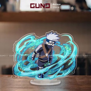 Mô hình Standee Naruto nhân vật Thầy Kakashi nhựa Mica Acrylic Anime 8cm trang trí trưng bày decor bàn học