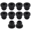 OXXGGKAO 10 Cái Grat Chống Trầy Xước Grommet Kit Grommets Phần Chịu Nhiệt Grate Pad Phụ Kiện Màu Đen