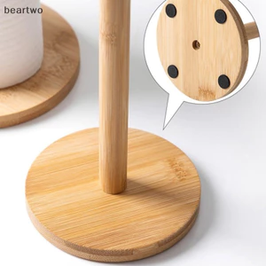 < Beartwo > Giá đỡ khăn giấy cuộn nhà bếp Khăn giấy phòng tắm Giá đỡ dọc Nồi giấy dùng một lần Nhà bếp Phụ kiện lưu trữ nhà vệ sinh Đẹp