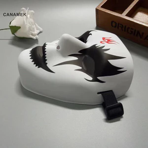 Canamek 1 Hip Hop Người Lớn Tay Trắng Dạo Phố Khiêu Vũ Nam Người Lớn Mặt nạ Halloween Đạo Cụ Hóa Trang Mặt nạ Toàn Mặt nạ CSF