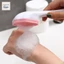GOJO Cọ Rửa Mặt Tẩy Tế Bào Chết Loại Bỏ Mụn Đầu Đen Chất Liệu silica gel Mềm Mại Hình Bàn Chân Mèo Chuyên Nghiệp