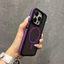 Mới Mờ Từ Tính Cho iPhone 16 ProMax Ốp Điện Thoại Chống Sốc Và Chống Rơi iPhone 11 12 13 14 15 16 Pro Max iPhone 14 / 15 / 16 Plus Màu Đen Vỏ Bảo Vệ Màu Trơn