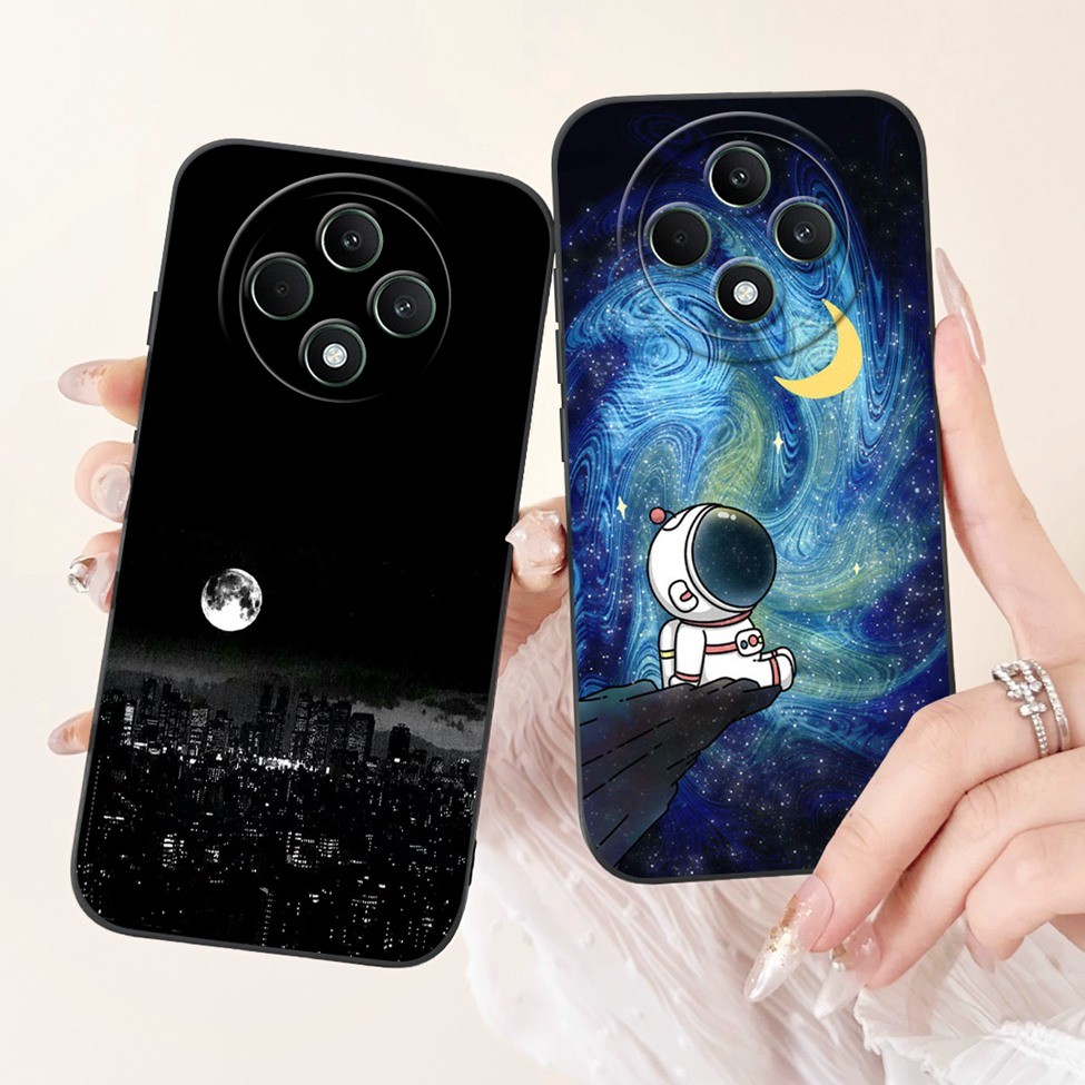 Ốp lưng Oppo Reno 12F 5G CPH2637 Thời Trang Dễ Thương Hoa Mèo Sơn Silicon Ốp lưng Oppo Reno12 F