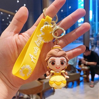 Móc Chìa Khóa Mặt Dây Hoạt Hình Frozen Elsa Công Chúa, Melody, Purin Dễ Thương