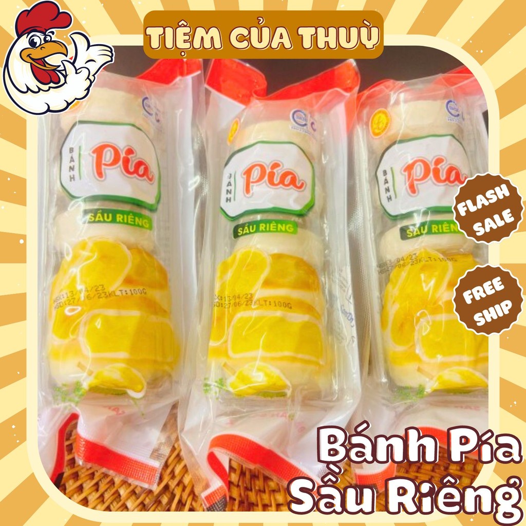 Bánh Pía Sầu Riêng Mini Lương Trần Gói 100G (5 chiếc) Tiệm Ăn Vặt Thuỳ ...