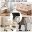 AWNGD 8 Chiếc Vỏ Bảo Vệ Bánh Xe Hành Lý, Chống Sốc Giảm Tiếng Ồn Vali Bảo Vệ Bánh Xe Nhẫn, Giảm Bánh Xe Chống Trơn Trượt Silicone Hành Lý Bánh Xe