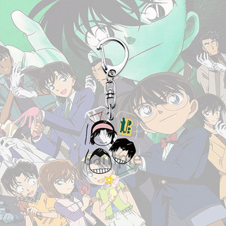 Thám tử Conan acrylic móc khóa Matsuda Jinhira Hagihara Kenji ngoại vi anime hai chiều Shin-chan