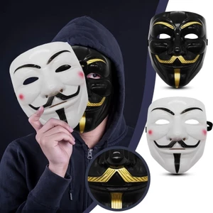 Phim Cosplay Vendetta Hacker Mask Người Vô danh Fawkes Halloween Quà tặng Giáng sinh Phim chủ đề Mặt nạ