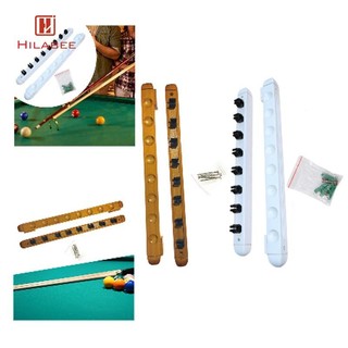 Giá đỡ bi-a HILABEE, giá đỡ gậy bi-a bằng gỗ cho 8 tín hiệu, treo tường