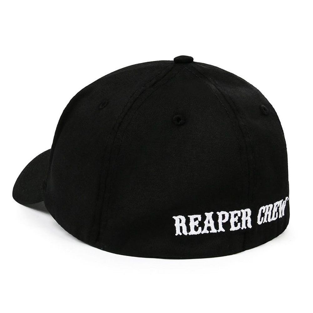 Learnever Mũ đậu nành Sons Of Anarchy Reaper Crew Trang bị Mũ bóng chày M7g8