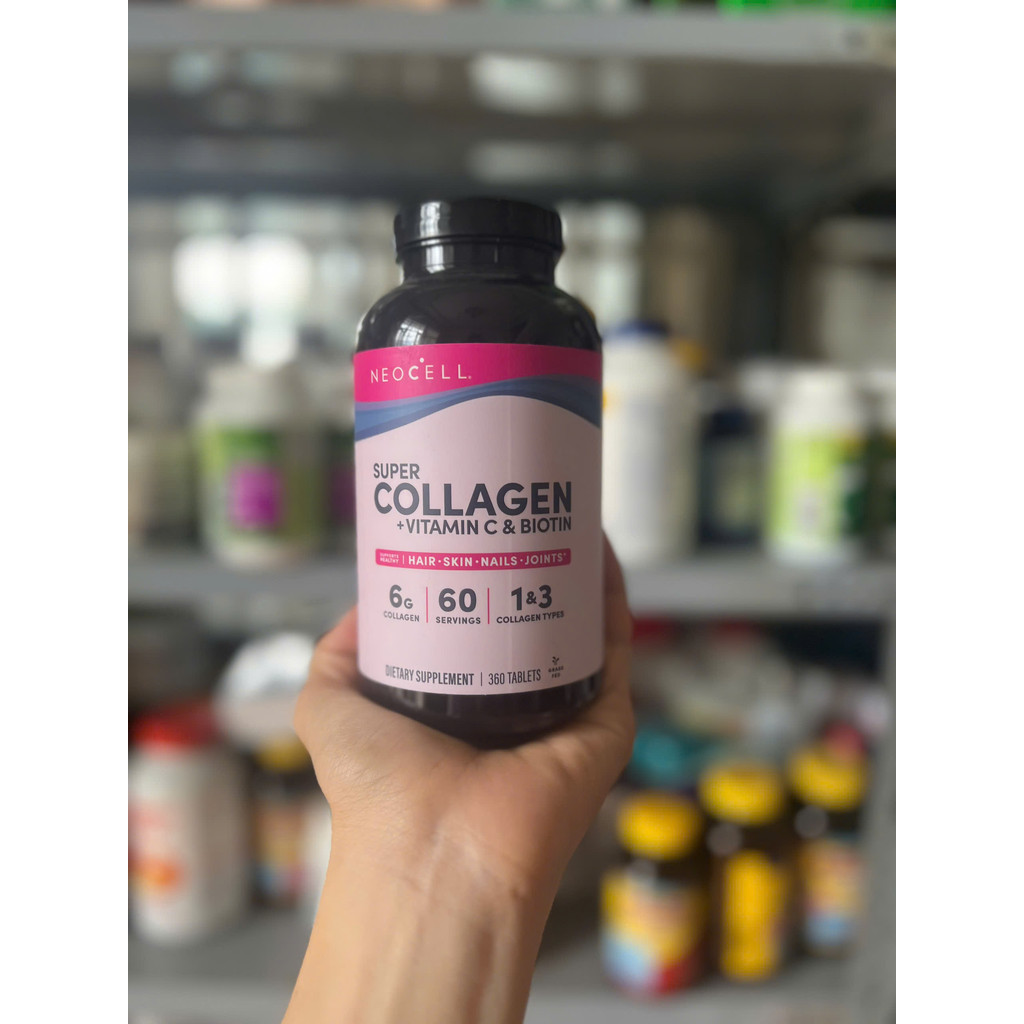 MẪU MỚI Viên COLLAGEN NEOCELL chai 360 viên Date 2026 | Shopee Việt Nam