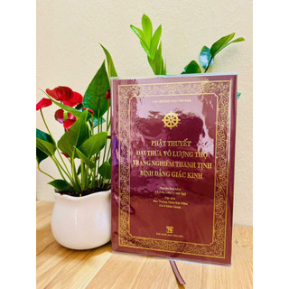 Sách - Kinh Phật Thuyết Đại Thừa Vô Lượng Thọ Trang Nghiêm Thanh Tịnh Bình Đẳng giác kinh ( Bìa cứng) Khổ 16x24cm