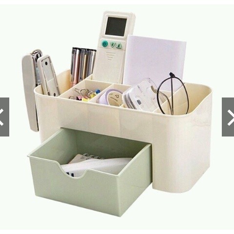 Kệ đựng mĩ phẩm kiểu mới siêu tiện dụng ( 1 tầng nhiều ngăn) AMIZIN