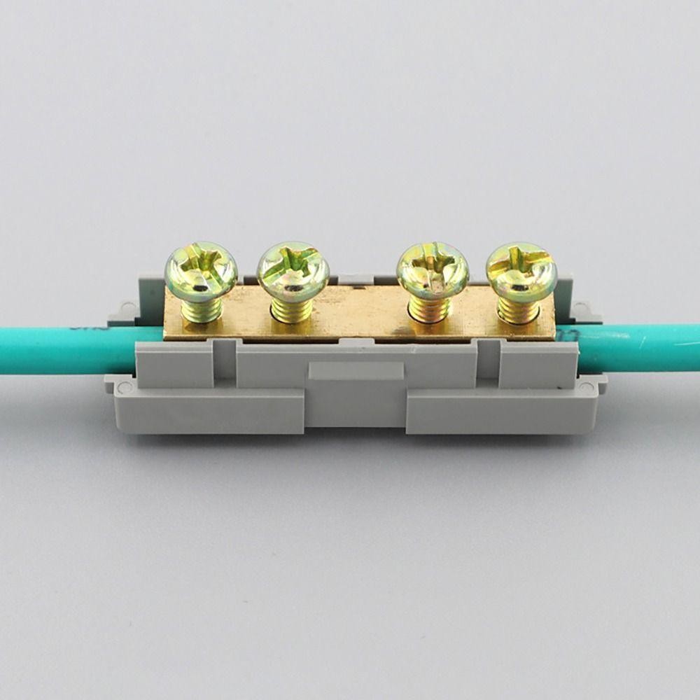 Khối đầu cuối nhanh BAMBOOB, Bộ chia công suất cao bằng đồng thau dây dẫn, Đầu nối điện nối nhỏ gọn Đầu nối nhanh nhanh Điện
