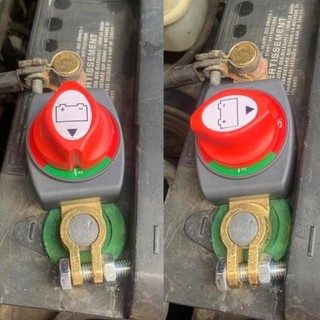 Công tắc ngắt kết nối pin FEASTLY, Bật / 12-48V Bộ cách ly pin, Bộ cách ly chính cắt điện âm bền bỉ cho ô tô / Rvs / Thuyền cho ô tô / Rvs / Thuyền