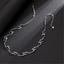 Vòng cổ chuỗi gợn sóng không đều Mya Chiều dài có thể điều chỉnh Dây đeo cổ Unisex Choker Trang trí