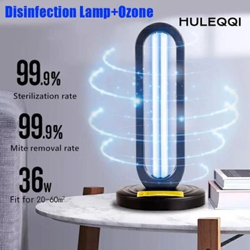 Đèn diệt khuẩn, Đèn khử trùng bằng tia cực tím khử trùng văn phòng tại nhà lớn, Kính thạch anh EU / UK Cắm đèn UV