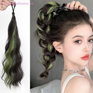 [Beautifulhome] Gói tóc tự làm nổi bật Tổng hợp gợn sóng DIY Hair Bun Đầu đuôi ngựa Hiện vật bện đuôi ngựa Tóc nối dài [làm đẹp]