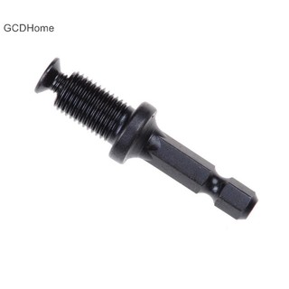 Gcdhome 1 / 4 "Bộ chuyển đổi chuôi lục giác Vít ren nam cho máy khoan Chuck 6mm, 10mm, 13mm 3 / 8" -24UNF HOT