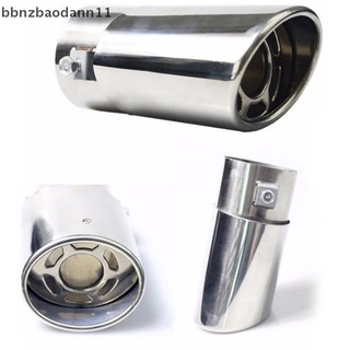 [Bbnzdd] Đầu giảm thanh ống xả ô tô Đầu thoát đơn Vòng thép không gỉ Đuôi xe phía sau Chrome tròn Ống xả đuôi ống giảm thanh đầu ống