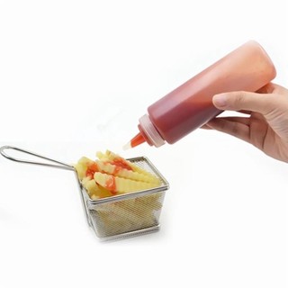 Lọ tương ớt Việt Nhật chai nhựa dẻo đựng sốt 300ml 500ml cao cấp ms: 2923/ 2925