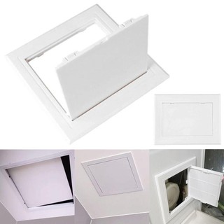 [Giao hàng từ Việt Nam] Cửa bảng điều khiển truy cập FURNICLICK, Tấm che nắp mở bằng nhựa trắng, Chốt cửa có thể tháo rời Cửa ra vào tường trần