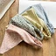 BORAGETE Hoa Vải Bandanas, Voan Nhỏ Daisy Tam Giác HeadScarf, Mùa Hè Thu Co Giãn Ban Nhạc Phụ Kiện Tóc Người Phụ Nữ