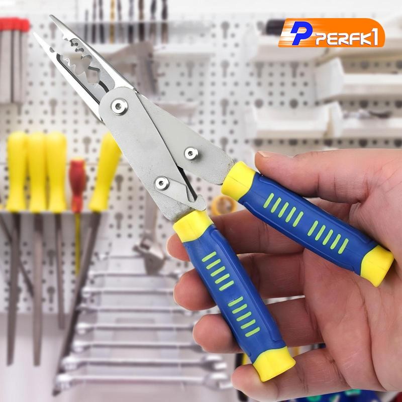 Dụng cụ tháo dây Phụ kiện tiện dụng Đa năng Dễ sử dụng Kìm tuốt dây thợ điện chuyên nghiệp để uốn