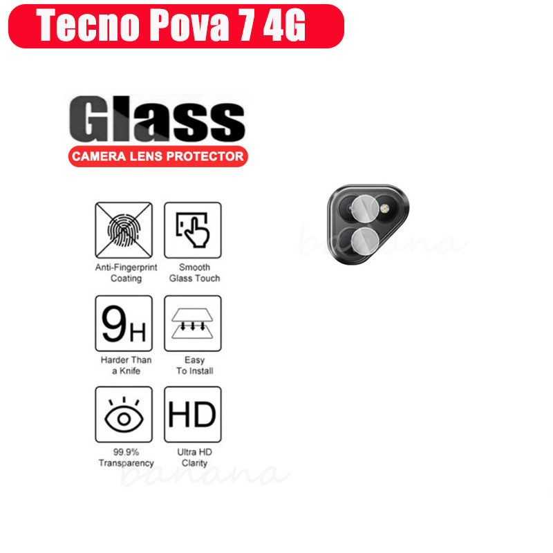 Phim kính cường lực 3 TRONG 1 Tecno Pova 7 4G cho Tecno Pova 7 Pro Pova 7 Ultra Pova 7 Pro Pova 6 Pro 6 Neo Full Cover Kính bảo vệ màn hình + Phim ống kính máy ảnh + Phim mặt sau